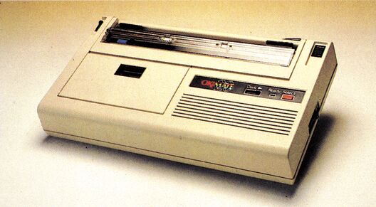 Thermotransferdrucker Okimate 20 in beigem Gehäuse