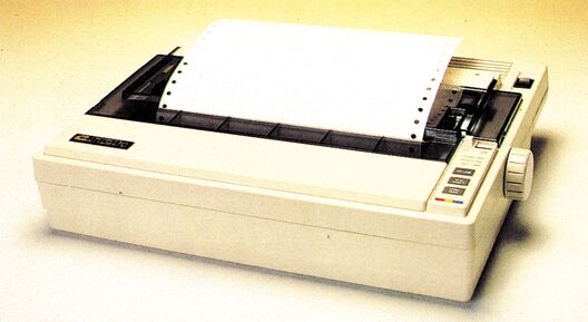 Thermotransferdrucker C.Itoh TPX-80 in hellem Gehäuse