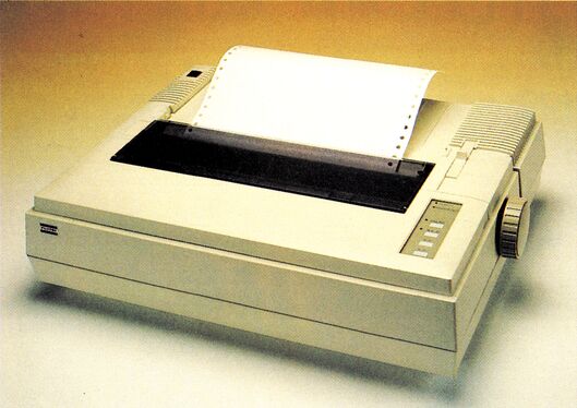 Nadel-Matrixdrucker Fujitsu DX 2100 in hellem Gehäuse