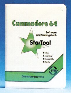 Packung »StarTool« – Software und Trainingsbuch für Commodore 64 von Sybex