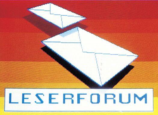 Leserforum Leserforum