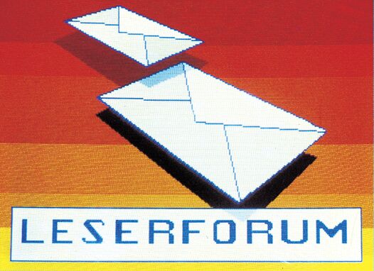 Leserforum Leserforum