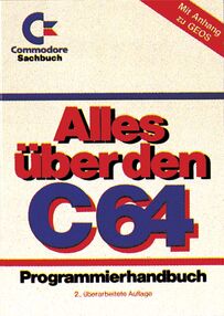 Buchcover »Alles über den C 64 – Programmierhandbuch« aus der Reihe Commodore Sachbuch