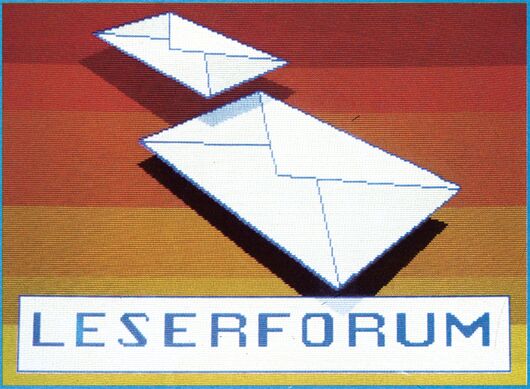 Leserforum
